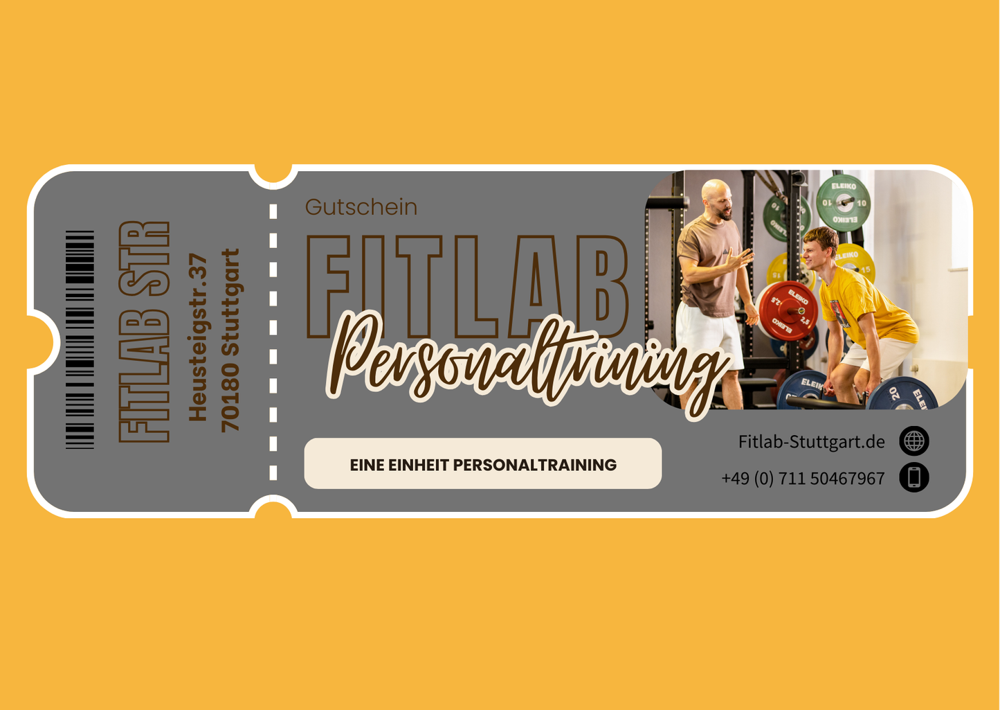 Gutschein für Personal Training – Fortschritt, der endlich bleibt