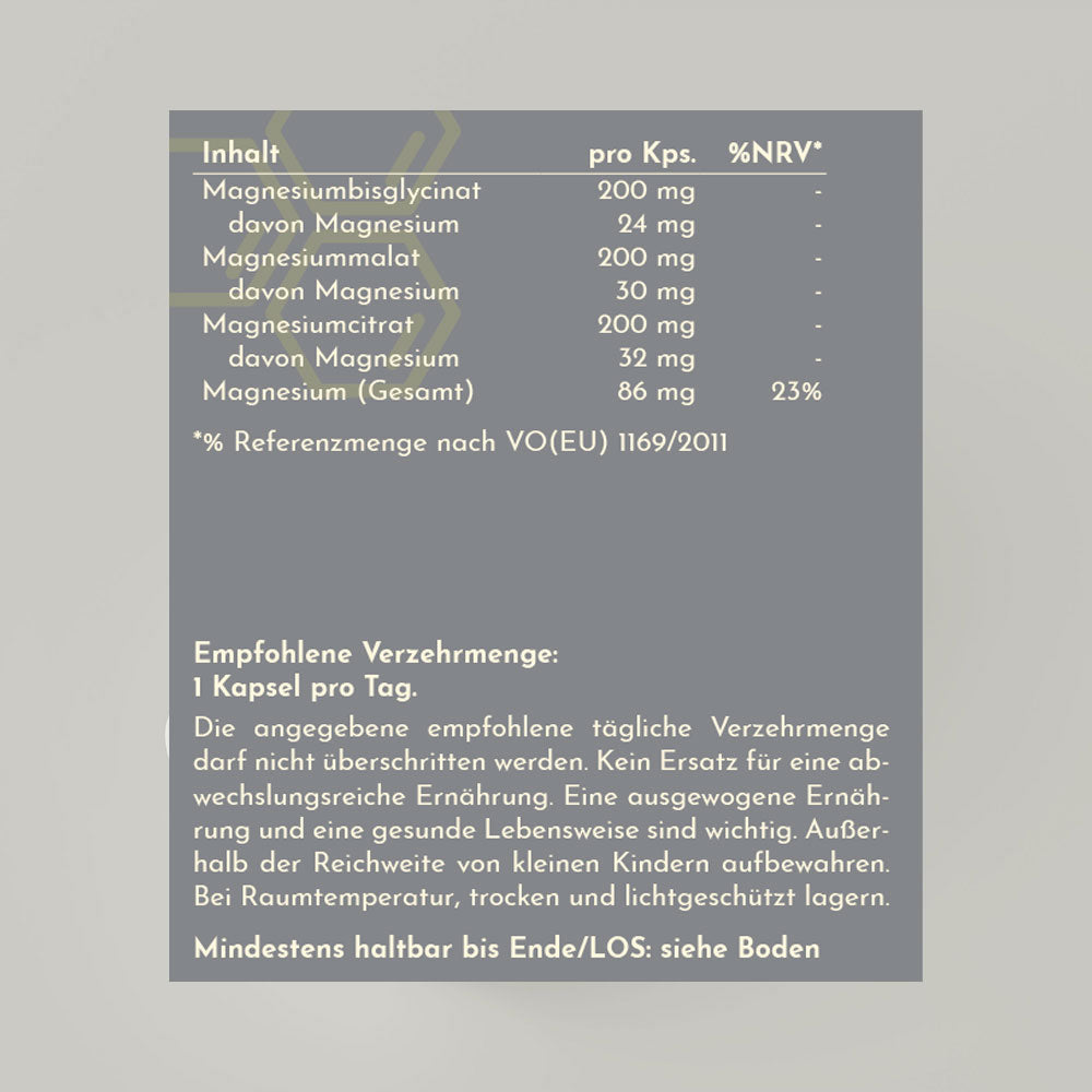 Fitlab Triple MG Magnesium-Komplex