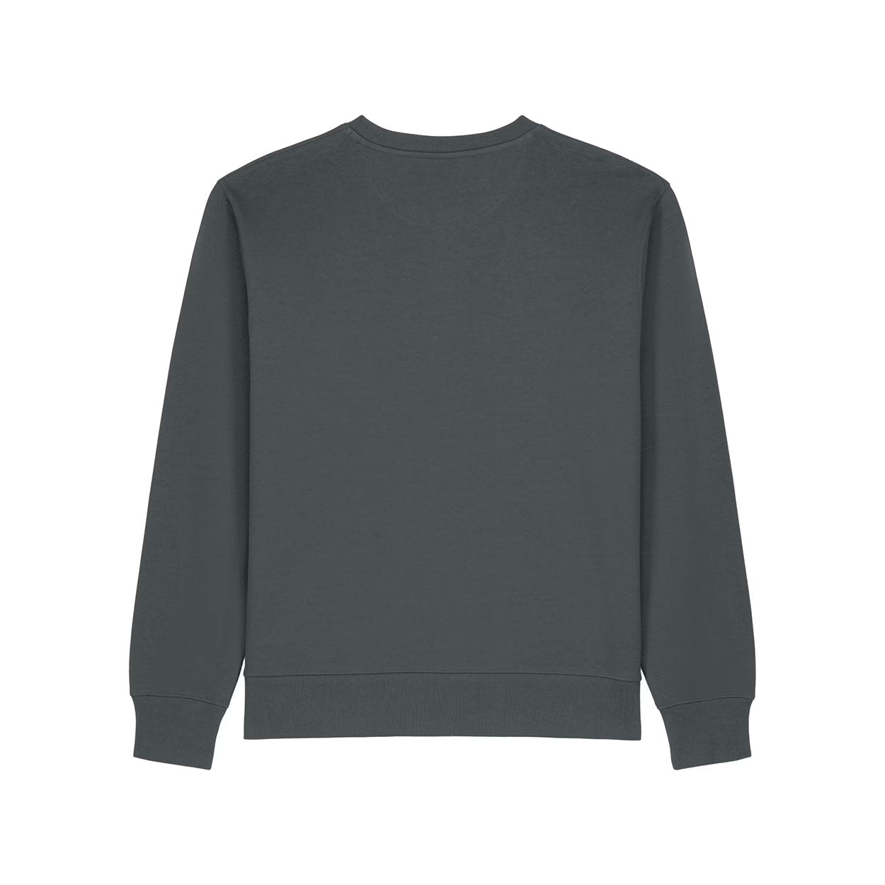 Fitlab Rundhals-Pullover [be healthy] Jubiläums-Edition India Ink Grey