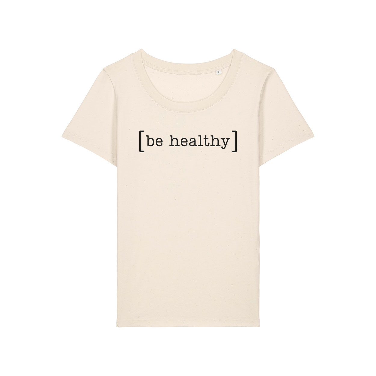 Fitlab T-Shirt figurbetont [be healthy] Jubiläums-Edition Natural Raw